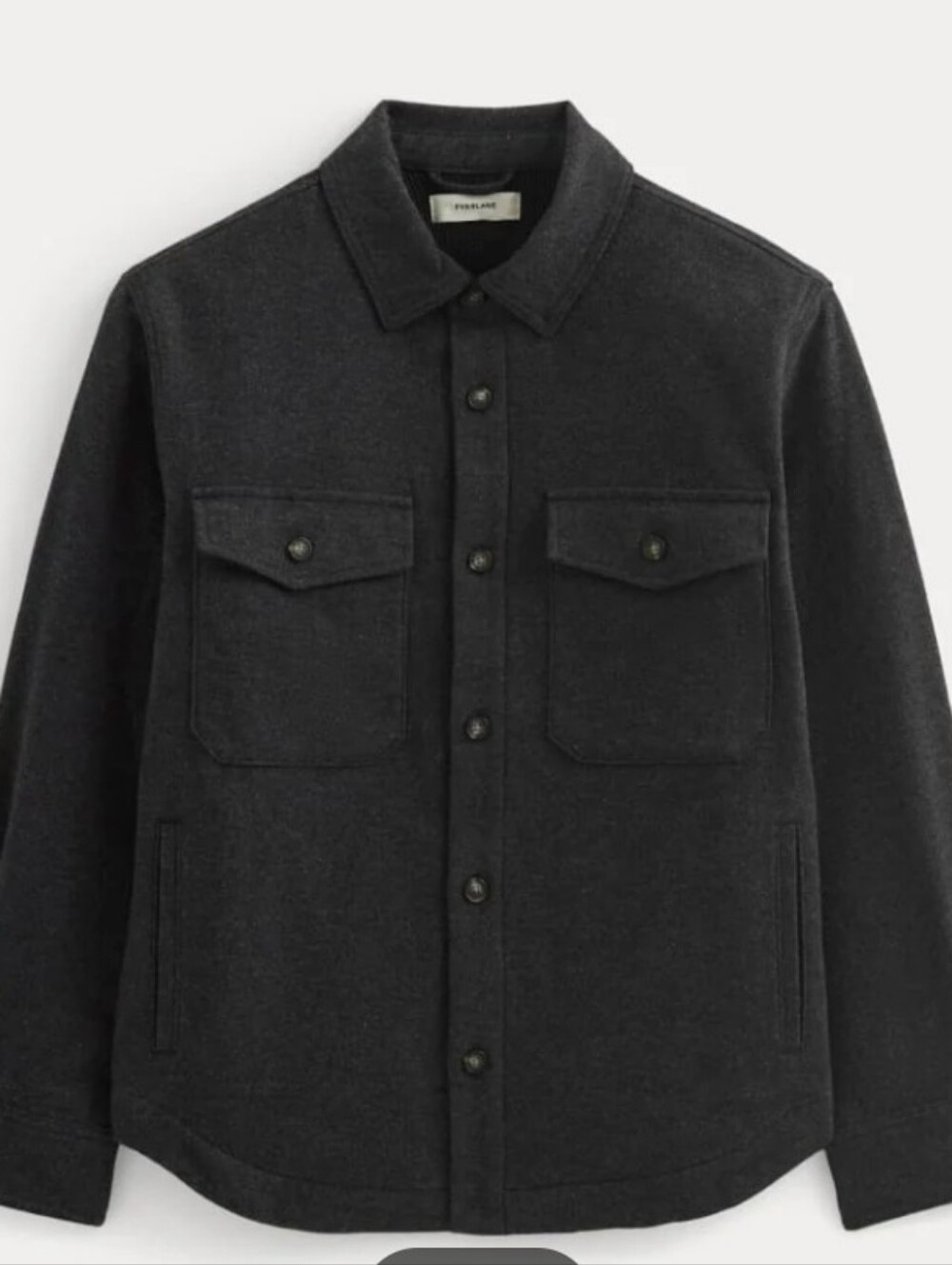 🆕EVERLANE The Heavyweight Waffle Twill Overshirt